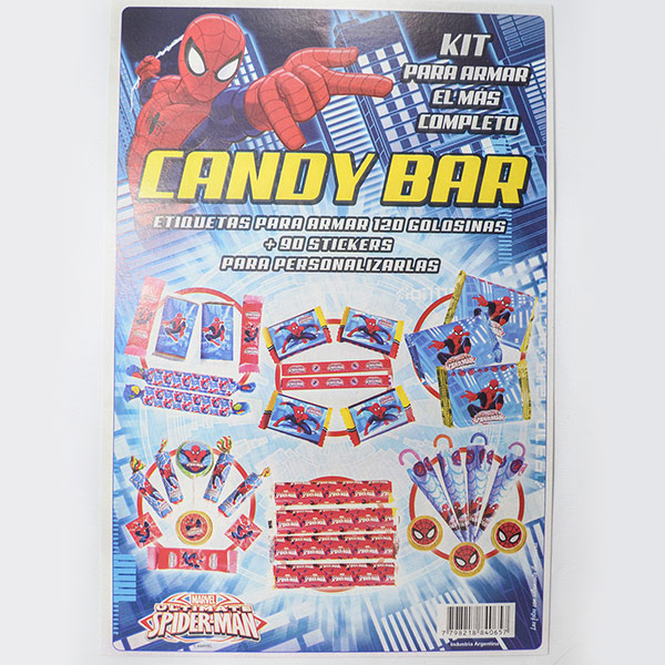 Spiderman: 58800 - Candy Bar para Golosinas